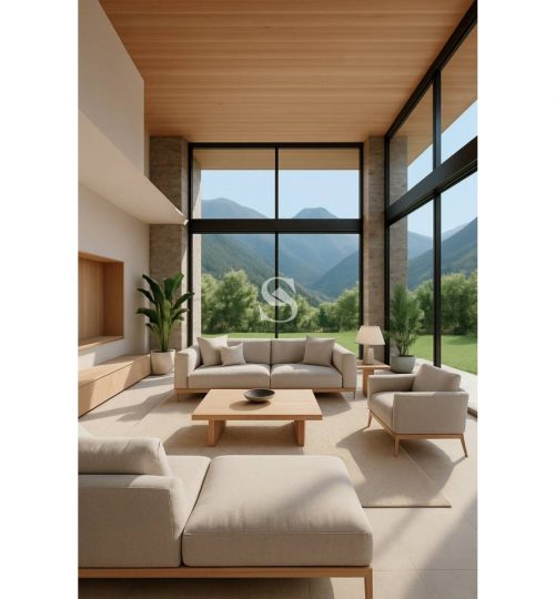 Chalet under construction in Encamp with panoramic views and customizable finishes, Sterling