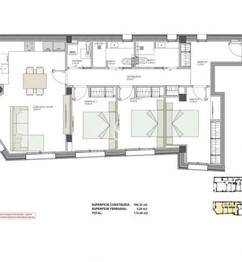 New Construction Apartment of 113 m² in Andorra La Vella, Sterling