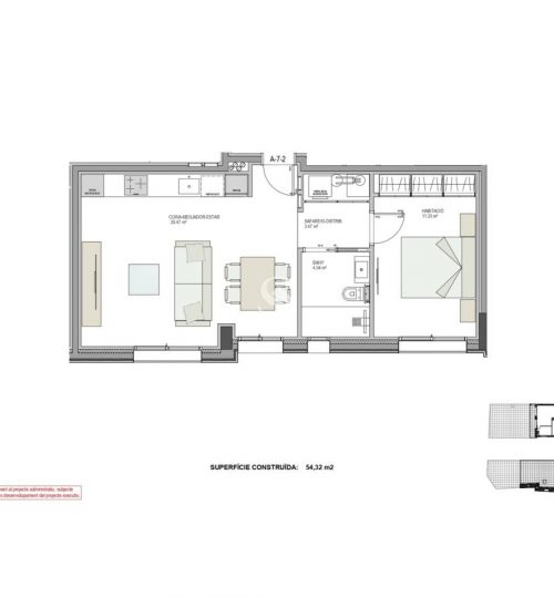 Piso de Obra nueva de 55 m² en Andorra la Vella, Sterling